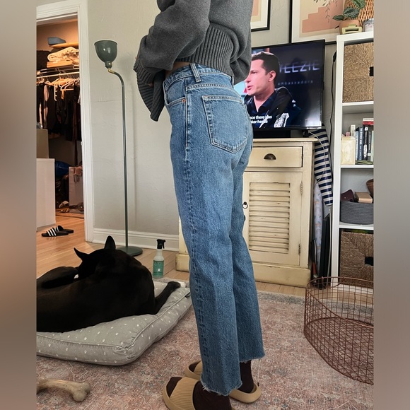 Topshop Straight Jeans size 25 - Picture 3 of 6